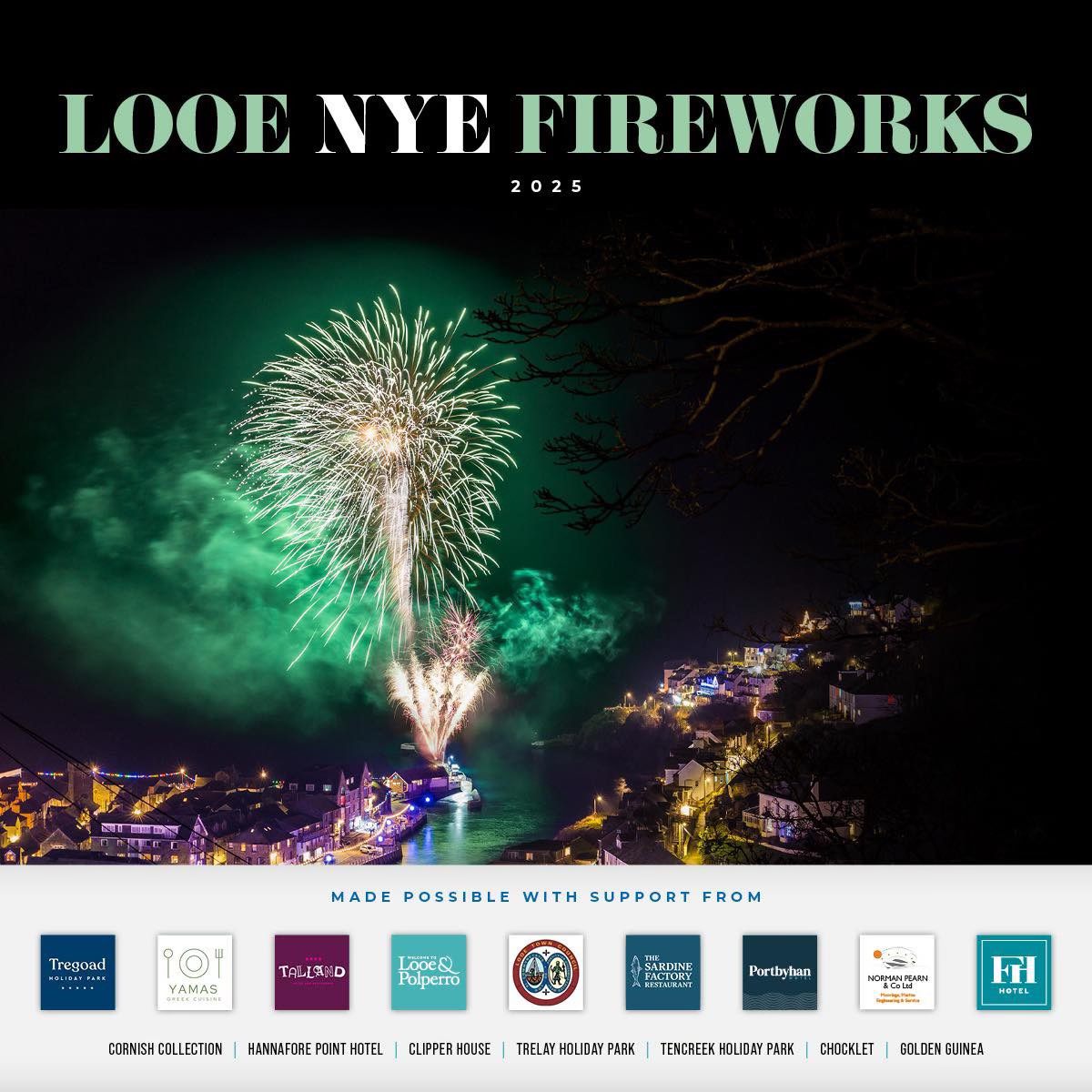 Looe NYE Fundraising Team