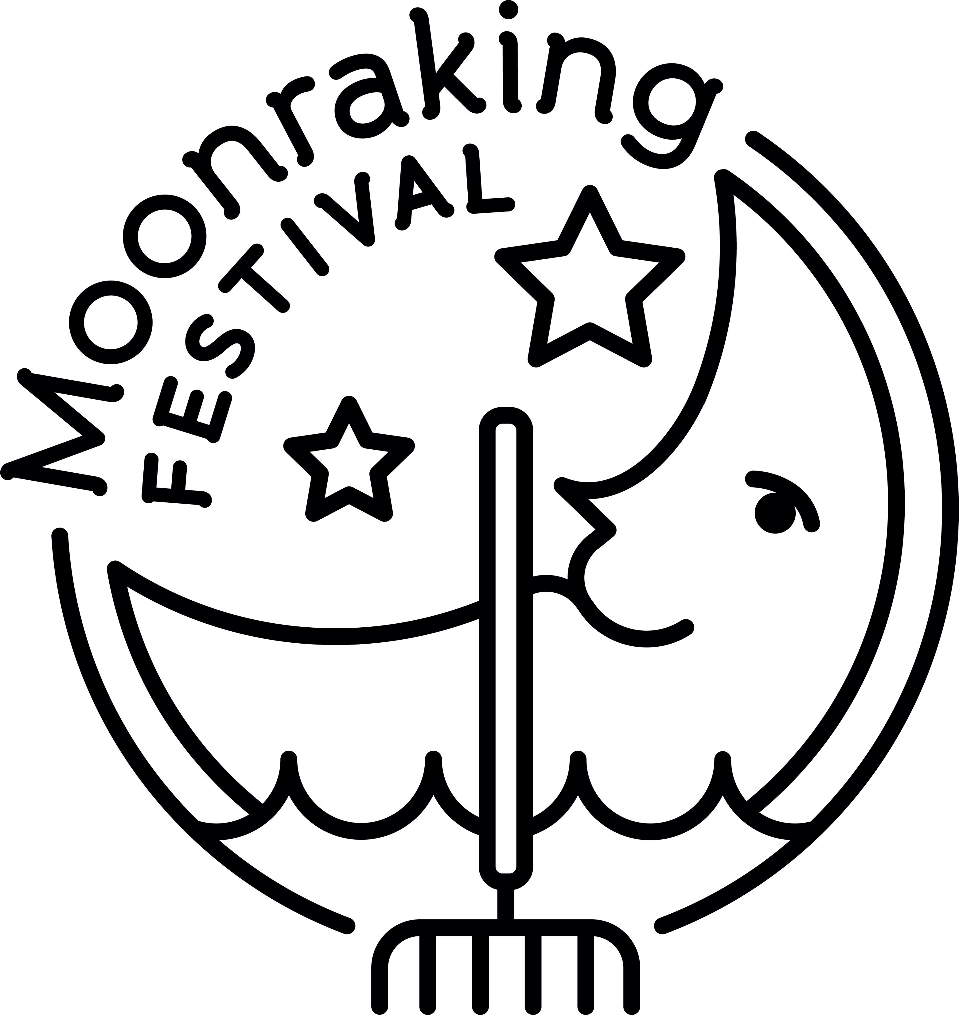Slaithwaite Moonraking Festival logo