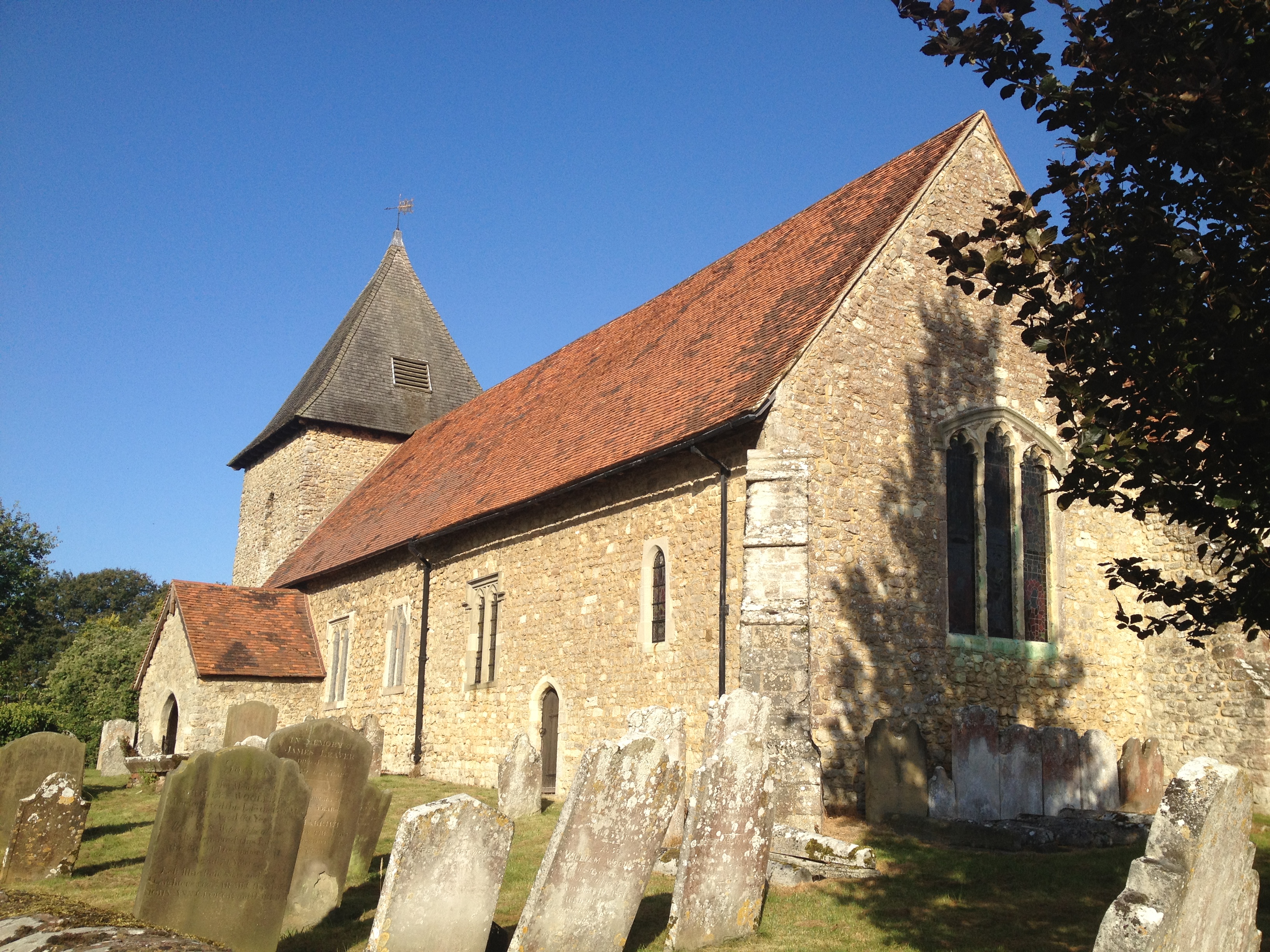 St Dunstan's West Peckham logo