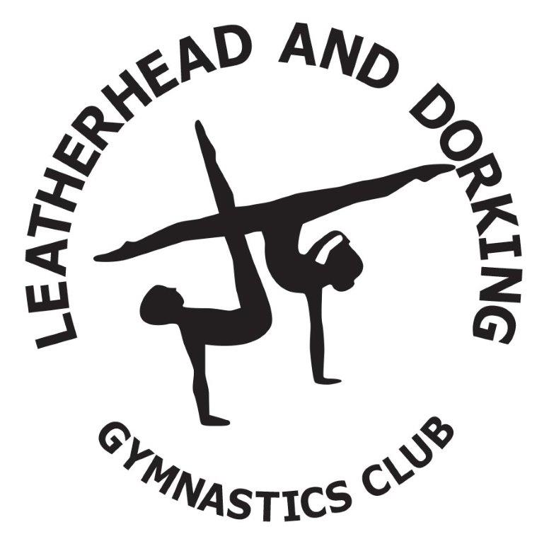Leatherhead & Dorking Gymnastics Club logo
