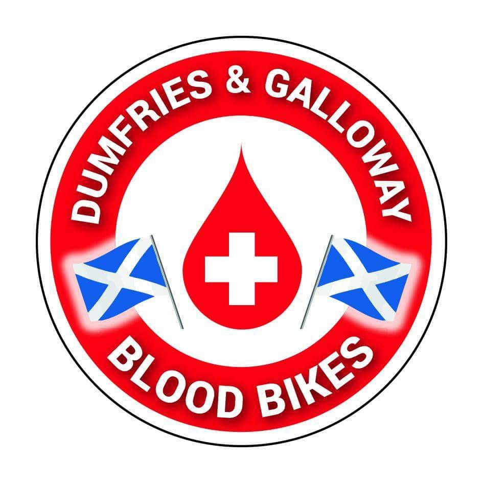 Dumfries and Galloway Blood Bikes logo