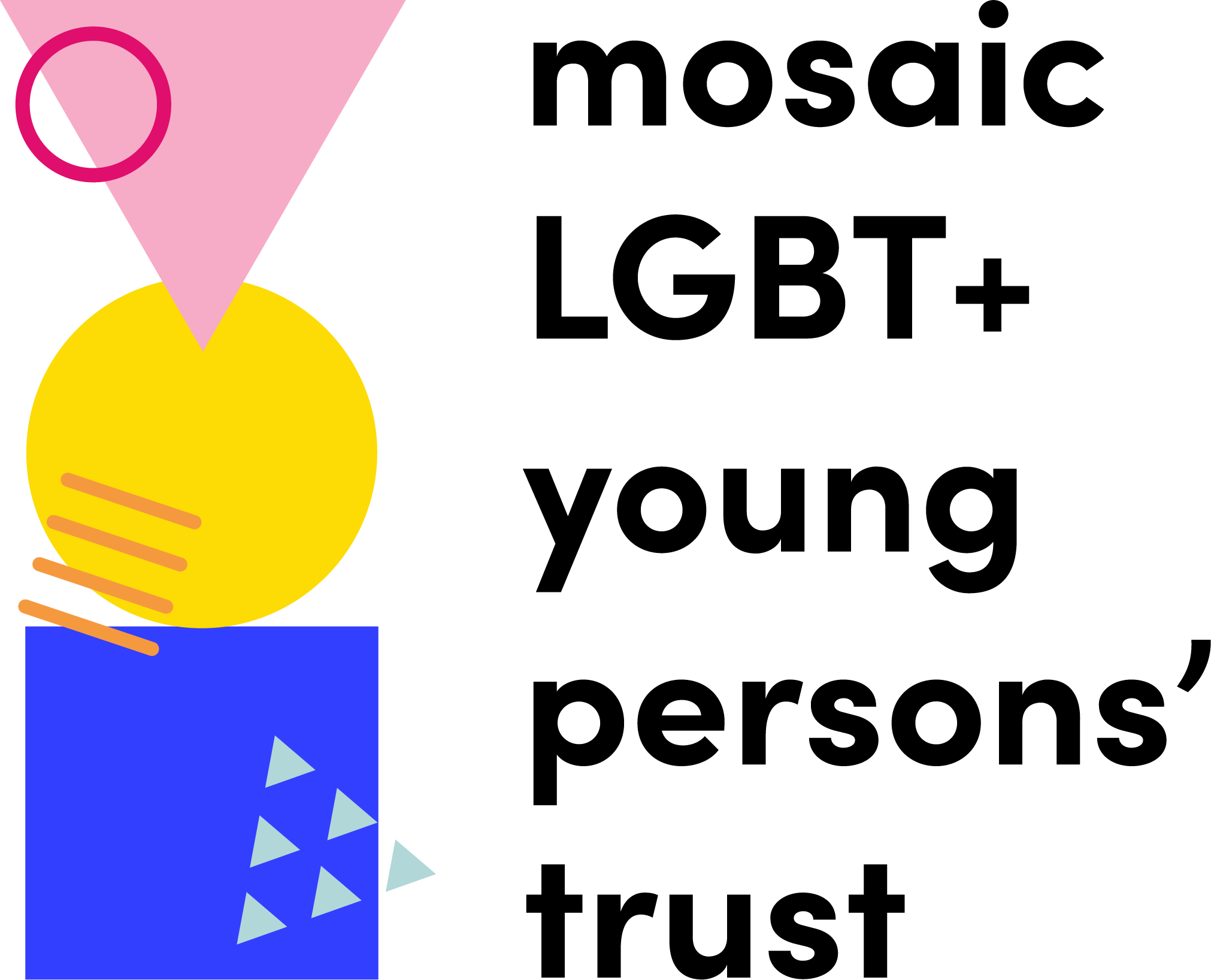 Mosaic LGBT+ Young Persons’ Trust logo