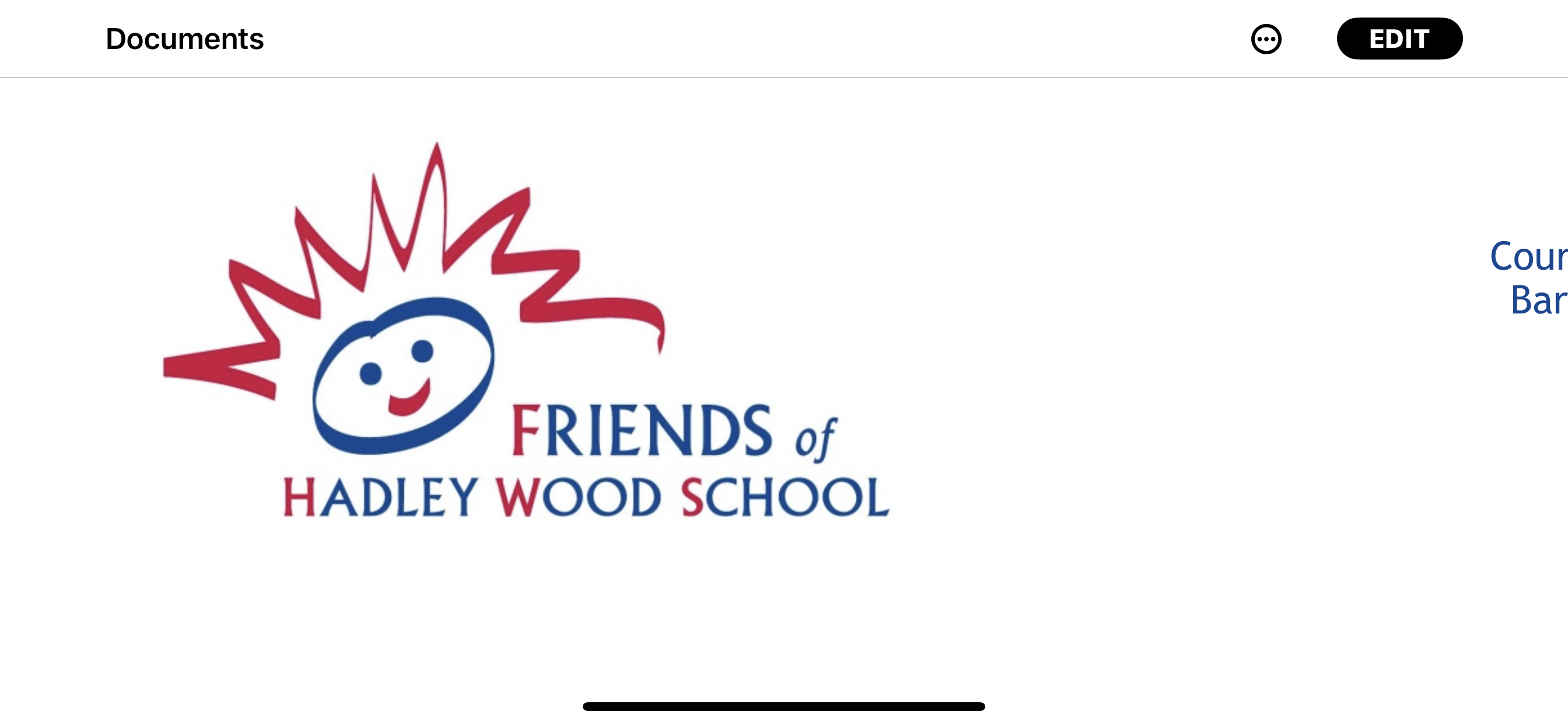 Friends of Hadley Wood School logo