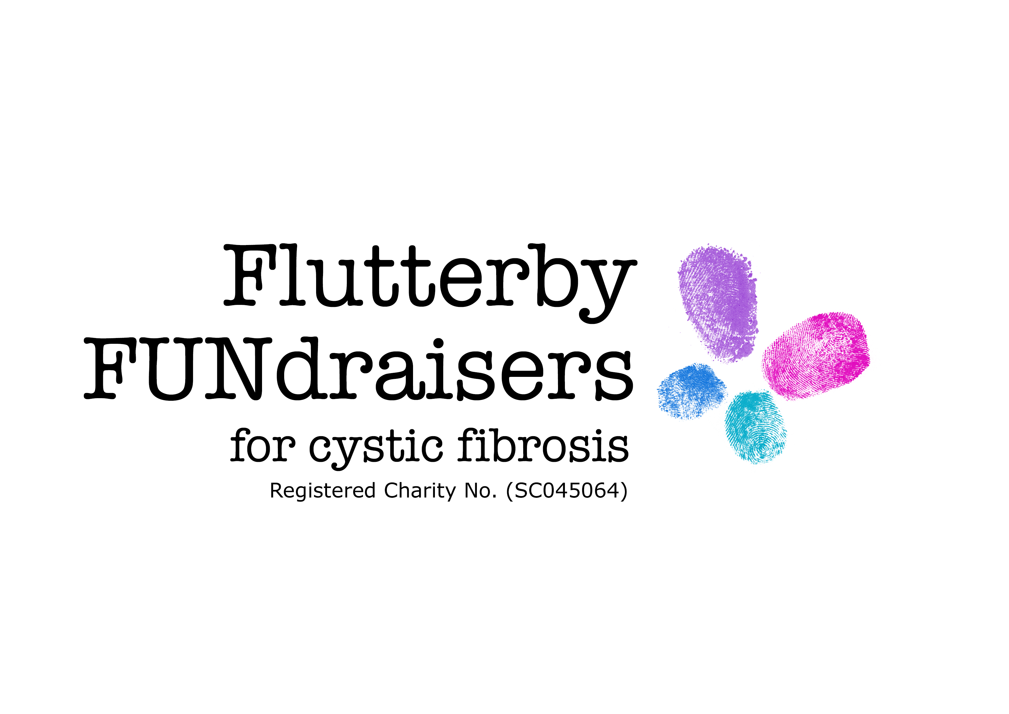 Flutterby Fundraisers for cystic fibrosis logo
