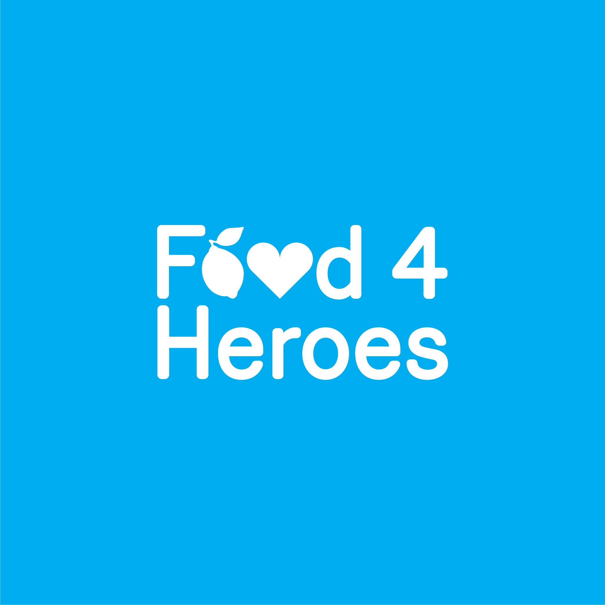 Food 4 Heroes logo