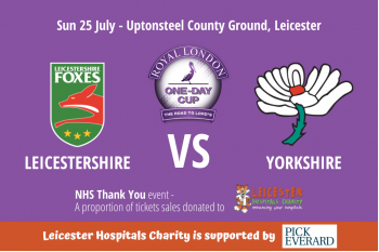 'NHS Thank you'- Leicestershire County Cricket Club