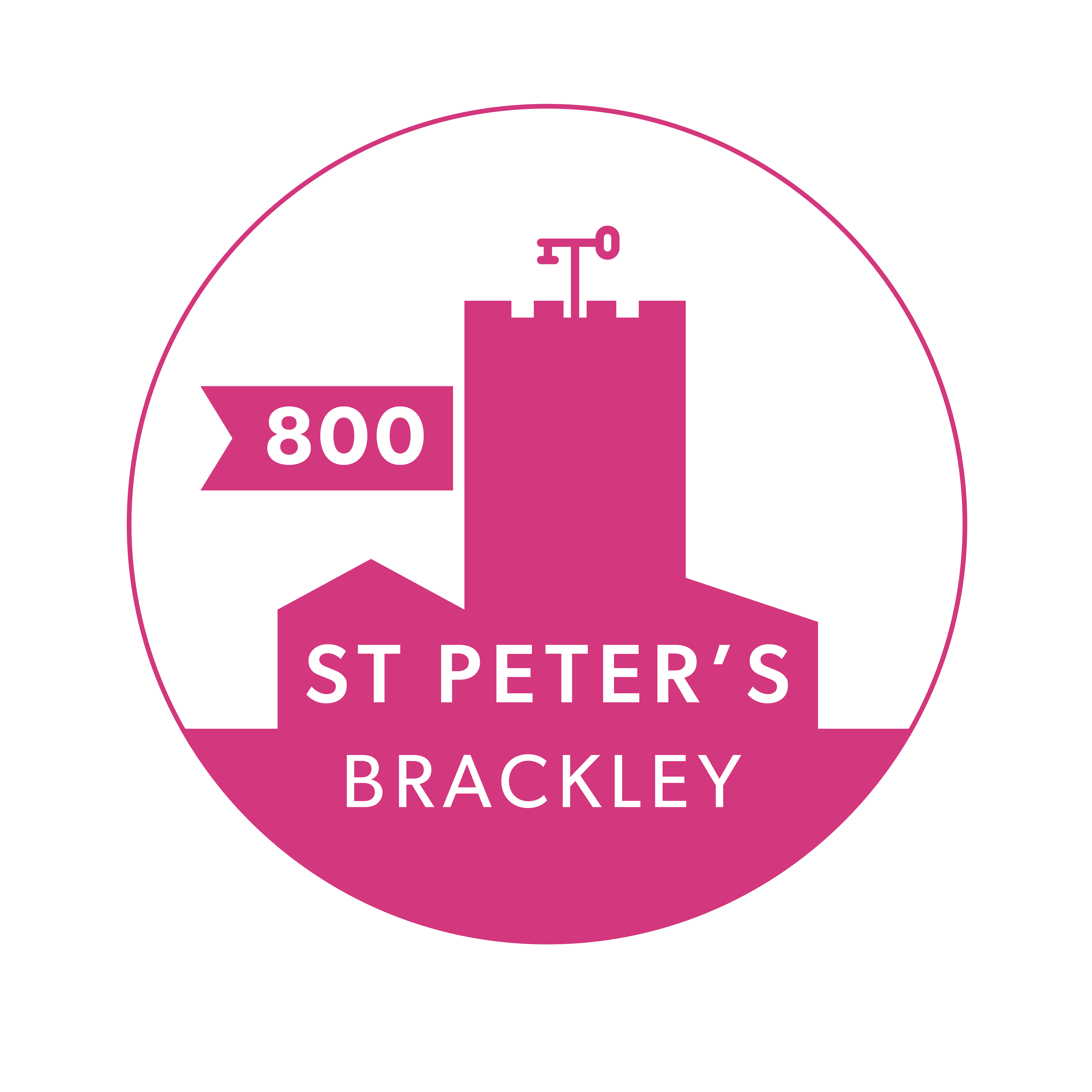 St Peter's Church, Brackley logo